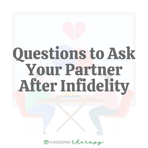 Frequently Asked Questions about Infidelity .